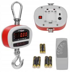 Steinberg Systems 300 kg teherbírású akasztós mérleg távirányítóval és led kijelzővel (4902494599847)