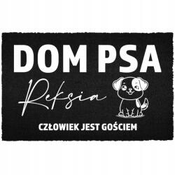TabPrint Lábtörlő Bejárati Kókusz 40X60 Fekete Ajándék Divatos Nyomtatás Dekoráció (WYCIERACZKA HIT CZARNA MODNA NADRUK MONOCHROM)