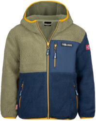 TROLLKIDS Детско поларено яке Trollkids Kid's Aurlandsfjord Jacket Fleece jacket - Moss / Mystic Blue / Golden Yellow - размер 176 (EU) (703-3292-0320)