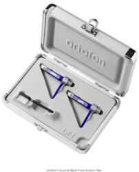 Ortofon Concorde Made From Scratch Twin - Set DJ cu geantă transport, perie și geafer din AL - ediție limitată
