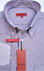  Lila Ing slim Hosszú Ujjú Casual méret 40, 176/182 cm magassághoz
