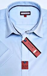 Tudor Férfi Ing Kék Slim Fit Rövid Ujjú méret 46 magasságra 176/182 cm