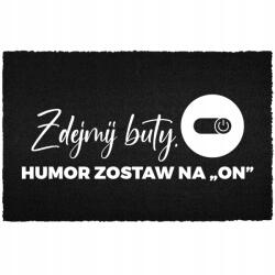 TabPrint Lábtörlő Bejárati Kókusz Háztartási 40X60 Felirat Cipő Képek, Humor Bekapcsoló (WYCIERACZKA WEJŚCIOWA 40X60 TU MIŁOŚĆ I WKURW)