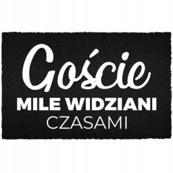TabPrint Lábtörlő Bemeneti Padló Fekete Kókusz Humor Néha Szívesen Látott (CZARNA KOKOSOWA CZASEM MILE WIDZIANI)