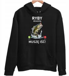 JHK Ajándék Horgásztól Unisex Pulóver Horgász Halász Hoodie méret XXL