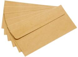 Noa Home Deco kraft papír boríték, 80 g/m2, DIN DL 220x110 mm - 100 db