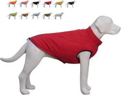 Lovelonglong vízálló fleece bélésű téli kutyamellény - piros - XL-es méret