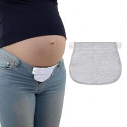 Kisstta terhességi nadrágbővítő rugalmas derékbővítő - szürke - 3XL méret