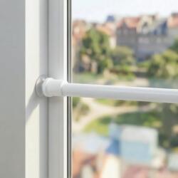 Venwemong befogó függönyrúd tapadókoronggal, fúrás nélkül, 57-86 cm - fehér, 3 db