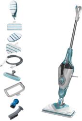 Black & Decker BHSM166DSM-QS 2 az 1-ben gőzfelmosó SteaMitt kéztisztító kesztyűvel, 11 tartozékkal (BHSM166DSM-QS)
