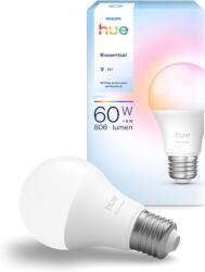 Philips Essential okos LED izzó, E27, 8W, 806 lm, fehér és színes, dimmelhető