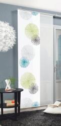 Home Fashion zöld poliészter függöny 96, 5 x 23, 6 inch ablakdísz