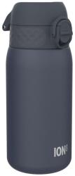 ION8 Gyerek Kulacs Rozsdamentes Acél 400 ml, Szivárgásmentes, Egykéz Nyitás, Mosogatógépben Mosható, Könnyű, Flip-Top Fedél, Hordozó Foganty