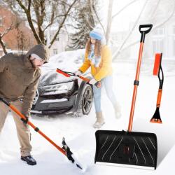 Rhdekoein hólapát jégkaparó pengével és autós hókefével, 56 cm