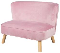 Roba Lil Sofa gyerekkanapé bársony kárpittal - mauve