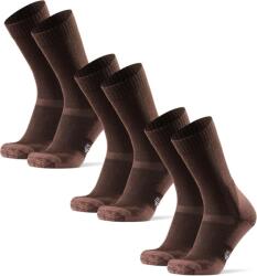Danish Endurance Merino Túra Zokni, Termikus Outdoor Zokni, Párnázott, Antibakteriális, Unisex, 3 Pár