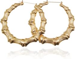 Chihutown Bambusz Karika Fülbevaló Nagy Méretű Oversized Hoops Napi Viseletre