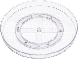 Amazon Basics Lazy Susan forgó tárológép átlátszó - 30, 5 cm - 2 db