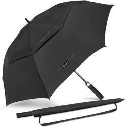 NINEMAX golf esernyő automata nyitás dupla baldachin - kék/sötétkék - L / 137 cm
