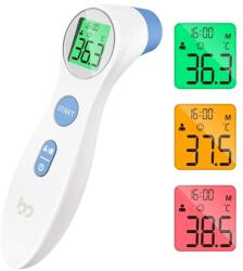 Femometer DET-306 érintésmentes infravörös homloklázmérő - fehér (DET-306)