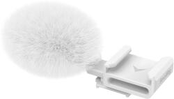 SmallRig Adaptor cold shoe SmallRig 4734 cu parbriz pufos pentru Sony ZV, alb
