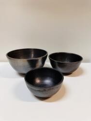  Set 3 boluri gri Antique (90233ABC/GF) Castron