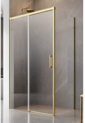 Radaway Cabina dus dreptunghiulara cu usa glisanta Radaway Idea Gold KDJ 150x110 cm, profil auriu (387045-09-01L/387053-09-01R)