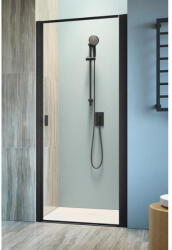 Radaway Usa dus batanta Radaway Nes Black DWJ I Frame 90xH200 cm, montaj in nisa, profil negru (10026090-54-56L)