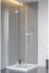 Radaway Cabina dus dreptunghiulara cu usa plianta Radaway Nes KDJ B 80x90 cm (10025080-01-01R/10039090-01-01)