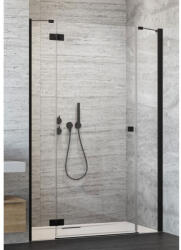 Radaway Usa dus batanta Radaway Essenza Black DWJS 110xH200 cm, profil negru mat (1385030-54-01R/1384090-01-01)