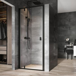 RAVAK Usa dus batanta Ravak Nexty NDOP1 80xH195 cm, montaj in nisa, profil negru (03O40300Z1)