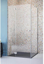 Radaway Cabina dus dreptunghiulara cu usa batanta si perete fix Radaway Torrenta KDJ 110x95 cm (133211-01-01R/1330095-01-01)