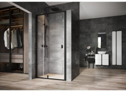 RAVAK Usa dus batanta Ravak Nexty NDOP2 120xH195 cm, montaj in nisa, profil negru (03OG0300Z1)
