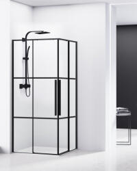Belform Cabina dus patrata cu usi glisante Belform Infinity 80x80 cm (27CB1814)