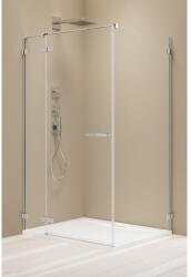Radaway Cabina dus dreptunghiulara cu usa batanta si perete fix Radaway Arta II KDJ 120x110 cm (386457-03-01R/386042-03-01R/386023-03-01)
