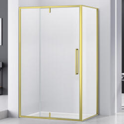 Belform Cabina dus dreptunghiulara cu usa batanta Belform Fortuna 100x80 cm (27CB2105_GCL)