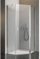 Radaway Cabina dus pentagonala cu usa batanta Radaway Nes PTJ 100x100 cm (10052100-01-01/10052000-01-01R)