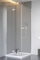 Radaway Cabina dus patrata cu usa plianta Radaway Nes 8 KDJ B 90x90 cm (10075090-01-01R/10089090-01-01)