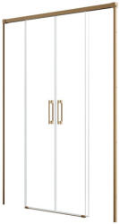 Radaway Usi dus glisante Radaway Idea DWD 200xH201 cm, montaj in nisa, profil cupru periat (387120-93-01)