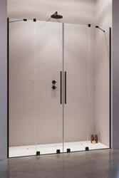 Radaway Usi dus glisante Radaway Furo Black DWD 140xH200 cm, montaj in nisa, profil negru (10108388-54-01/10111342-01-01)
