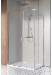 Radaway Cabina dus dreptunghiulara cu usa batanta si perete fix Radaway Nes 8 KDS I 120x90 cm (10073120-01-01R/10073112-01-01/10089090-01-01)