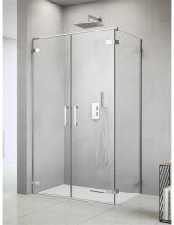 Radaway Cabina dus dreptunghiulara cu 2 usi batante si perete fix Radaway Arta DWD+S 80(40+40)x70 cm (386180-03-01R/386055-03-01L/386109-03-01)