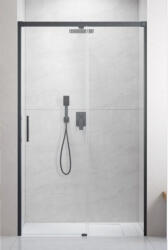Radaway Usa dus glisanta Radaway Idea Brushed Gunmetal DWJ 140xH201 cm, montaj in nisa, profil gunmeral periat (387018-92-01R)