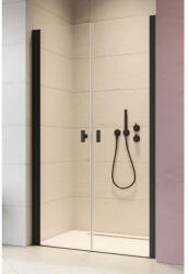 Radaway Usi dus batante Radaway Nes 8 Black DWD I 70xH200 cm (35L+35R), montaj in nisa, profil negru (10077035-54-01L/10077035-54-01R)