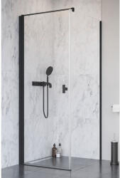 Radaway Cabina dus dreptunghiulara cu usa batanta si perete fix Radaway Nes Black KDJ I 100x90 cm, varianta dreapta (10022100-54-01R/10039090-01-01(cod-vechi))