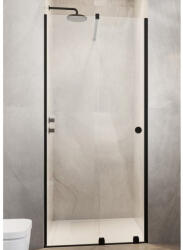 Radaway Usa dus glisanta Radaway Furo Black DWJ RH 100xH200 cm, montaj in nisa, profil negru (10107492-54-01LU/10110510-01-01)