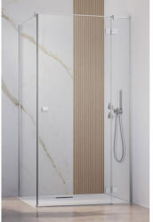 Radaway Cabina dus patrata cu usa batanta 120 cm si perete lateral 120 cm Radaway Essenza KDJ (1385042-01-01R/1384054-01-01)