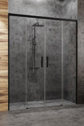 Radaway Usi dus glisante Radaway Idea Black DWD 180xH200 cm, profil negru mat (387128-54-01)