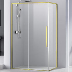 Belform Cabina dus dreptunghiulara cu usa glisanta Belform Fortuna 100x80 cm (27CB1105_GCL)