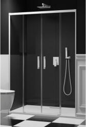 Radaway Usi dus glisante Radaway Idea DWD 140xH201 cm, montaj in nisa, profil alb (387124-04-01)